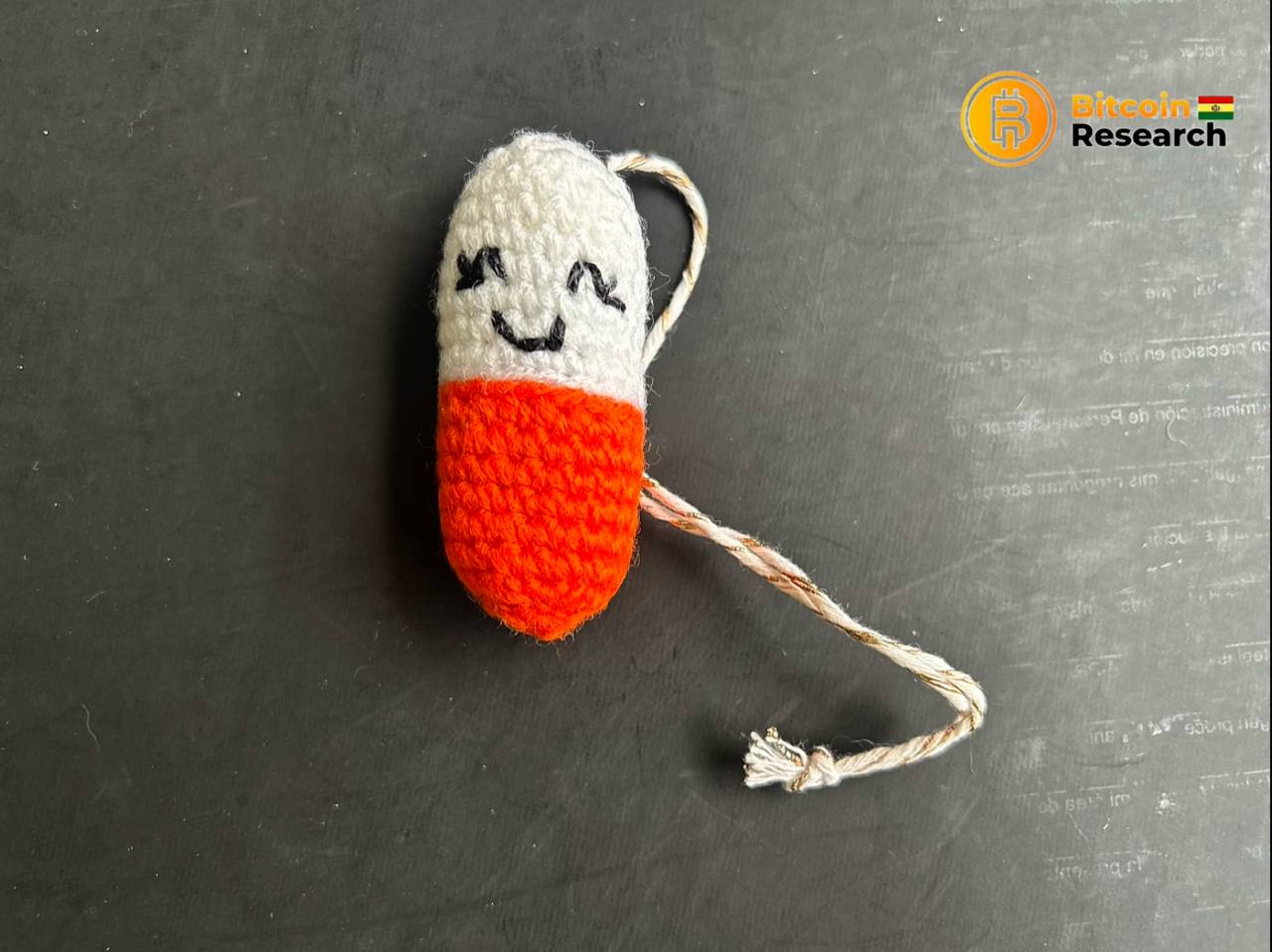 Pastilla bitcoin tejido